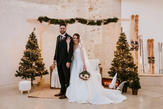 Se marier à Noël : idées et inspirations pour un mariage en décembre